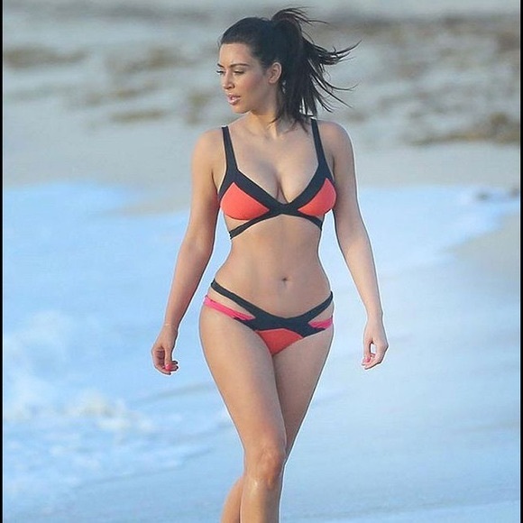 NWOT strappy “Herve Leger” Inspired bikini Sz. M/L - Picture 7 of 7